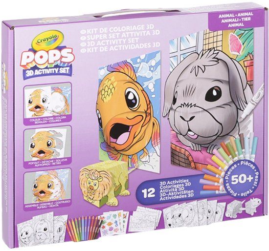 Non Branded Crayola Pops 3D Color Pops Gift Set