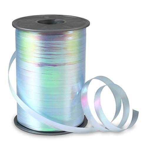 Präsent BRASILIE ringband - lichtblauw - 200 m spoel 10 mm