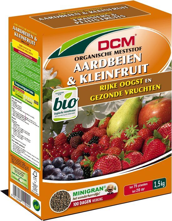 DCM aarbeien meststof 1 5kg