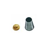 Silikomart 43.313.99.0000 BT214 - ROUND STAINLESS STEEL TIPS VOOR PIPING BAG ø14 MM