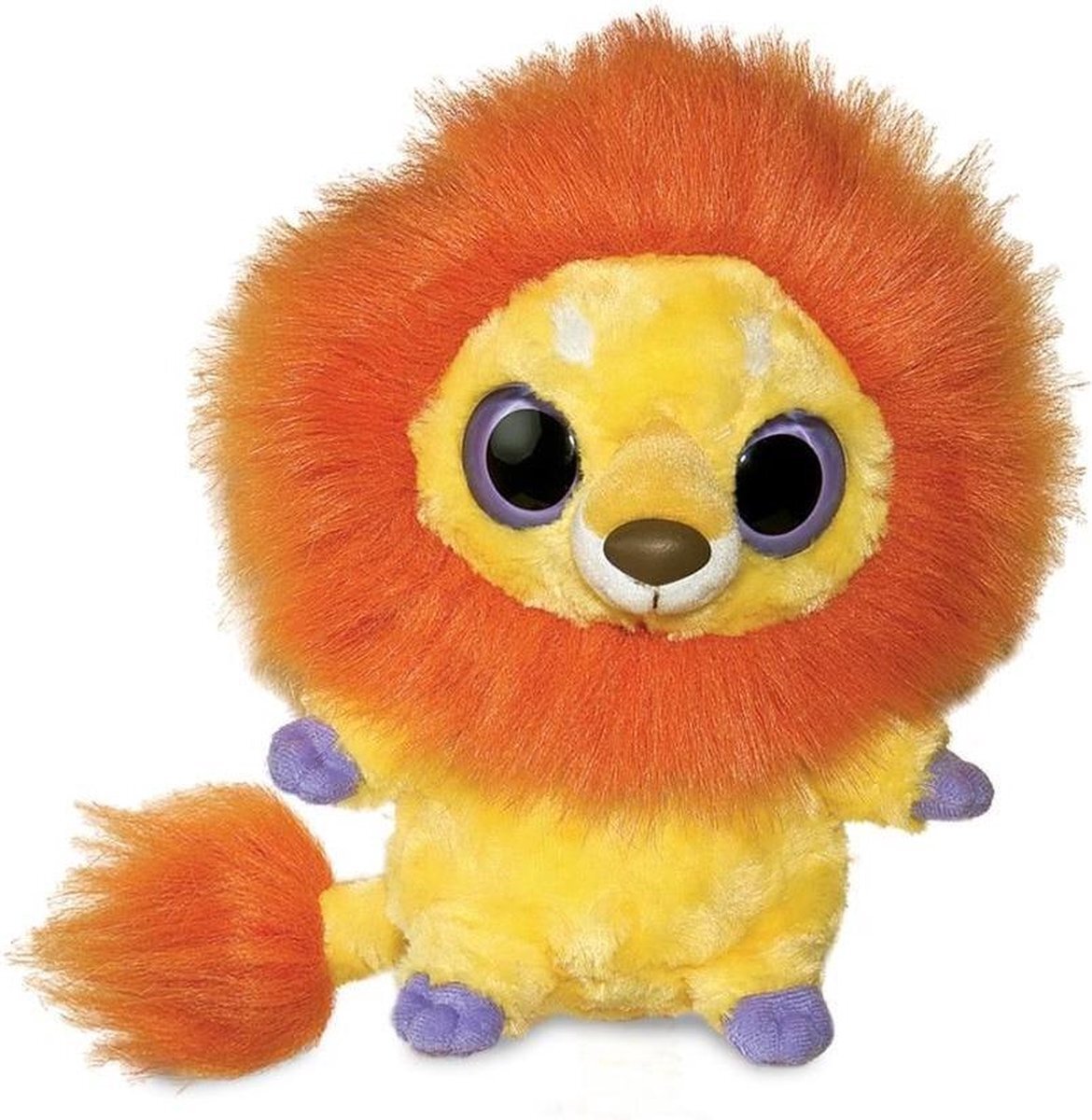 Aurora Knuffel Yoohoo Lio Barbarijse Leeuw 20,2 Cm Oranje