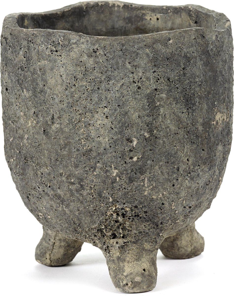 Serax Dino Bloempot - Grijs - D 14 cm - H 15.5 cm