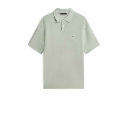 Tommy Hilfiger Relaxed Polo Gebreid Groen
