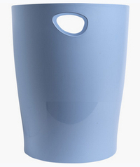 Exacompta Bee Blue Waste Basket - 15L - Light Blue