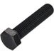 Vis Métaux Tête Hexagonale Th M16x70 Classe 8.8 Acier Brut - 10 Pièces