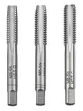 KWB - Handtappenset - Schroefdraadtappen - M12 - 3-delig