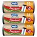 Swirl 3x Pedaalemmerzakken met Fixeerband 35 liter 10 stuks