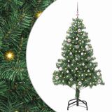 vidaXL Sapin de Noël vert 150 cm PVC