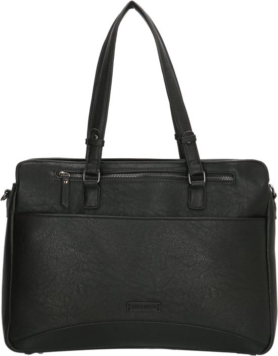 Enrico Benetti Lily 66450 dames laptoptas/ business tas 15" - Zwart