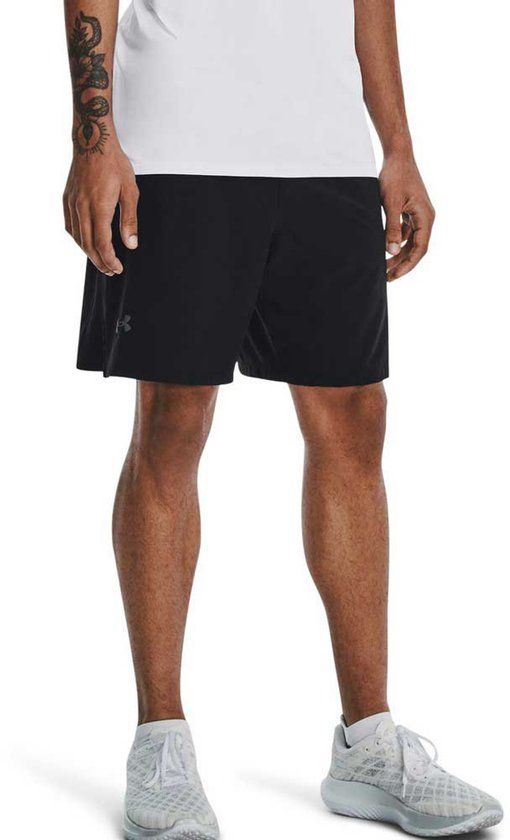 Under Armour Launch Pro 7 Running Korte Broek Heren Black/Black/Reflective L