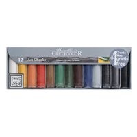 Cretacolor Art Chunky - Set 12+1 gratis papieren wisser
