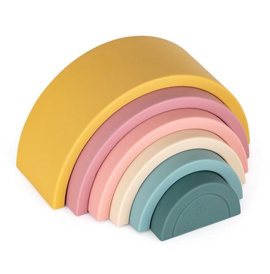 Petite&Mars Siliconen Regenboog Oker