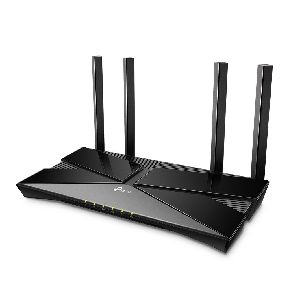 TP-Link Archer AX20 - Wi-Fi 6 Router - Gigabit Ethernet - Dual-band - Black