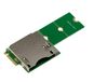KALEA-INFORMATIQUE CF Express CFe Type B-naar-M.2 M-Key SSD-poortadapter, 90°-uitvoering, aanpasbare kaartlengte, PCIe NVMe-interface
