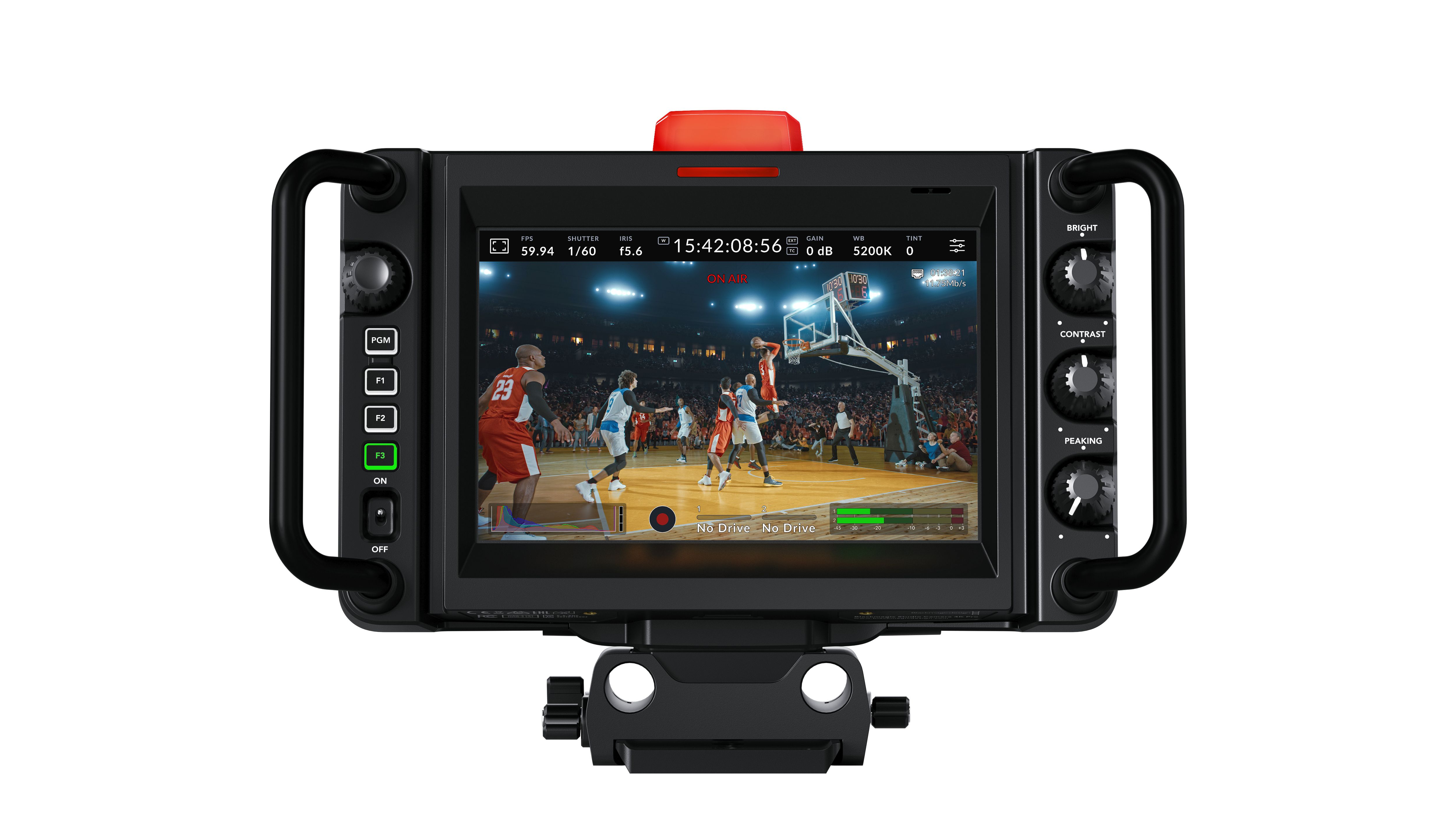 Blackmagic Design Studio Camera 4K Pro G2 - 4K Ultra HD Shoulder Camcorder - Black
