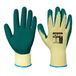 Portwest A100 Grip Handschoen Gauge 10 Gebreide Voering Ademend Ergonomisch | Groen, 2XL, EN ISO 21420 Behendigheid 4, EN 388 Snijniveau A, CE-gecertificeerd, Katoen/Latex, Snijbestendig, Lichtgewicht