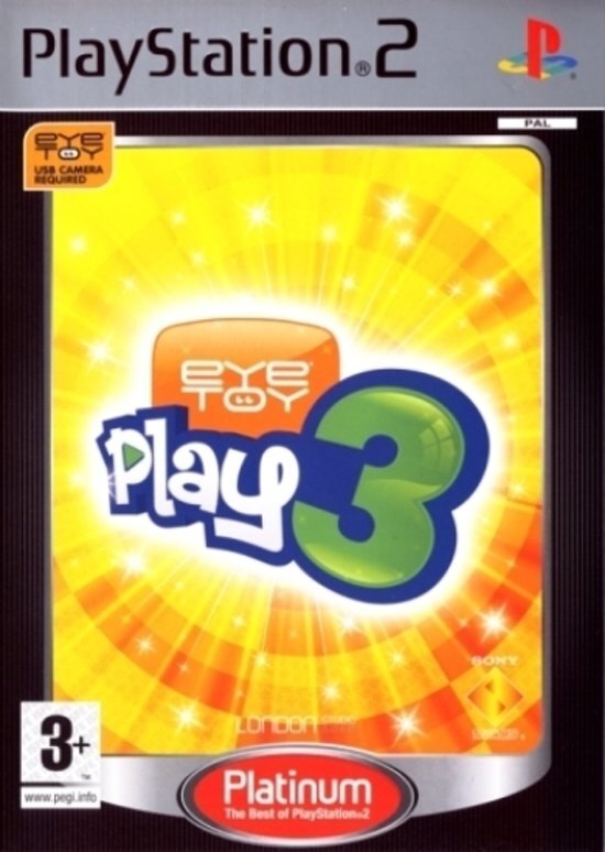 Sony Eye Toy Play 3 (platinum) PlayStation 2