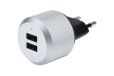JustMobile AluPlug Universeel Zilver AC Binnen Oplader