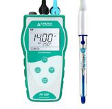 Apera Instruments PH850-SA draagbare pH-meter voor het meten van sterke basisch/alkalische oplossingen (pH-meetbereik: 0 tot 14,00)