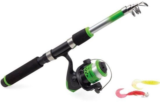 ZACK Némo Loisirs Micro Mesh Werphengel Baitcasthengel Telescopisch 280 cm