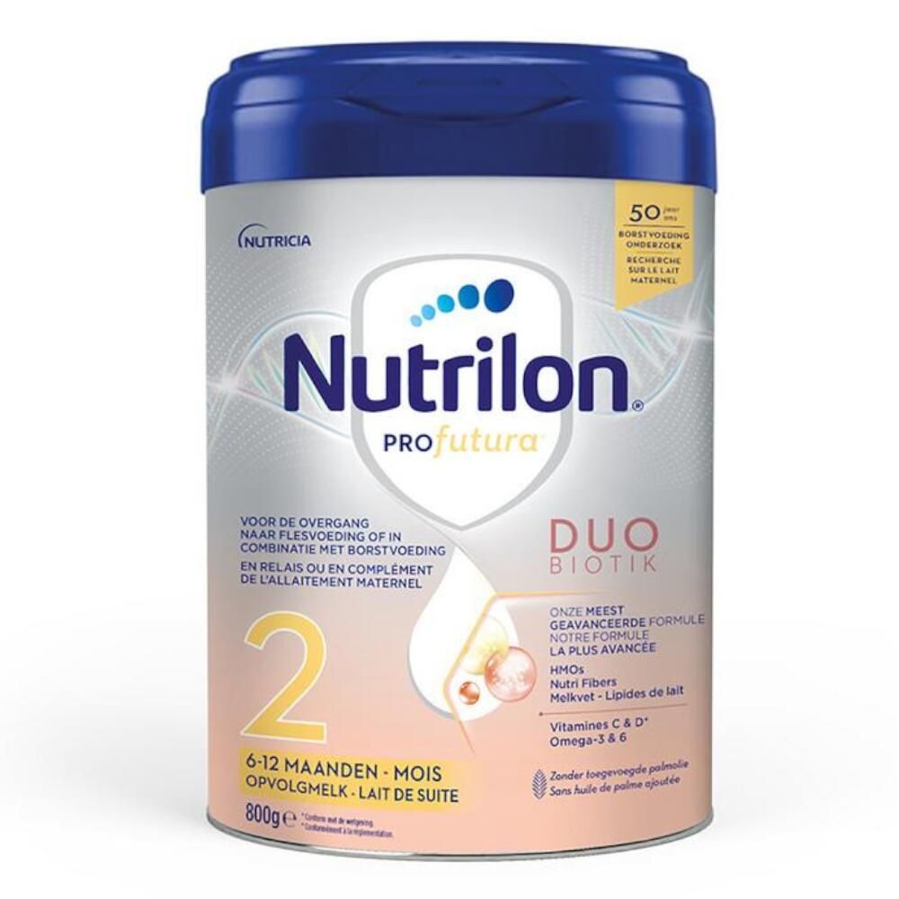 Nutrilon® Nutrilon Profutura 2 unieke formule Duobiotik Opvolgmelk baby 6 tot 12 maanden poeder 800 g