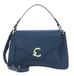COCCINELLE C-Me Grained Leather Handbag Deep Blue