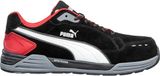 Puma Airtwist Black/Red Laag S3 644630 - Zwart/Rood - 43