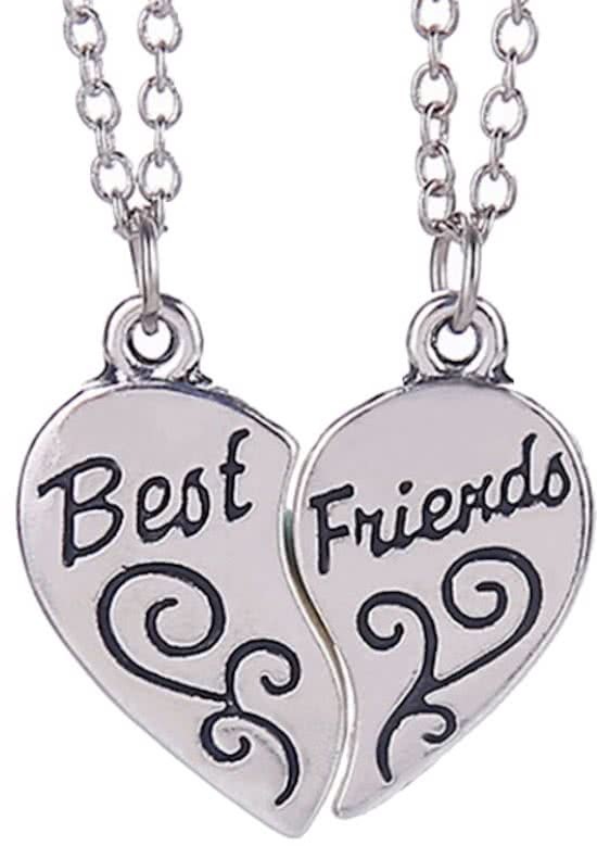 Fako BijouxÂ® - Vriendschapsketting - Best Friends - Krul