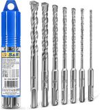 ‘Merkloos’’ Wan GmbH 7-delige slagboorset SDS-Plus