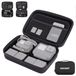 NEEWER Draagtas voor actiecamera en accessoires, spatwaterdichte beschermende opbergtas met doe-het-zelf verdelers en gaasvakken compatibel met GoPro DJI Osmo 360 Action 5 Pro Pocket 3 lens, PB27