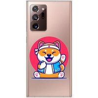 Samsung Galaxy Note 20 Ultra Shiba ninja bedrukt siliconen hoesje