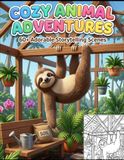 Cozy Animal Adventures: 60+ Adorable Storytelling Coloring Pages for Kids Ages 4-8