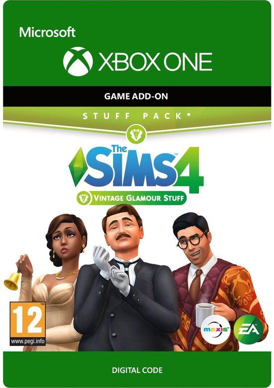 The Sims 4: Vintage Glamour Stuff - Add-On - Xbox One - Digital Download