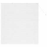 vidaXL Venetiaanse jaloezie Wit 175 x 160 cm Aluminium