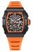 Pagani Design Chronographe Montre homme Orange/Noir