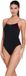 Zoggs Maillot de bain femme 1 pièce Rome Rayback noir/magenta S (34)