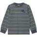 s.Oliver T-shirt à manches longues rayé avec broderie pour enfant