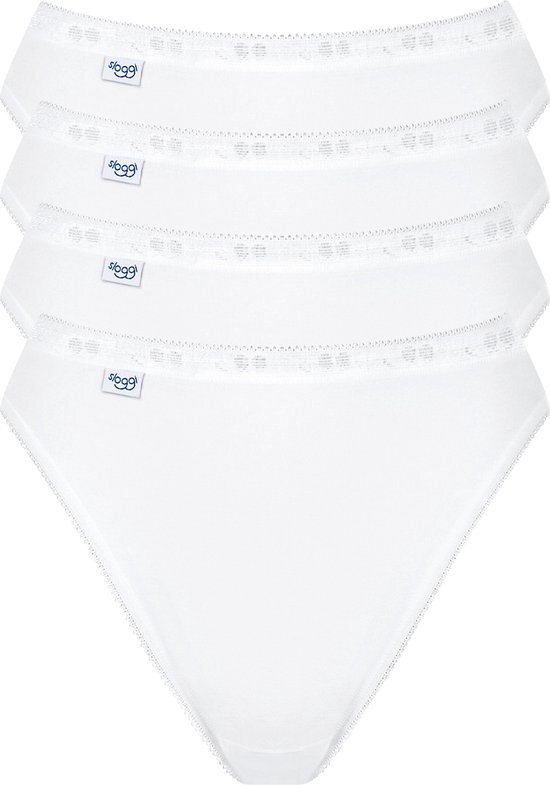 sloggi Basic Tai Dames Slip - 4-pack - Wit - Maat 42