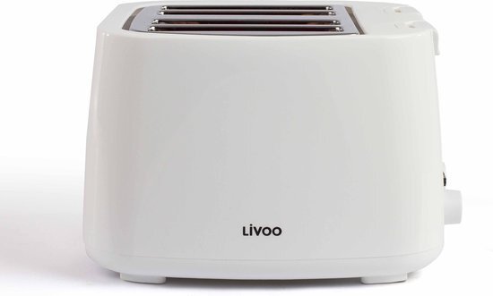 Livoo Toaster DOD167W â€“ Broodrooster Wit