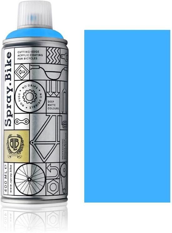 Spray.Bike Fluor Lichtblauw Fietsverf - Fluor Collection 400ml