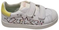 Titanitos Baskets U750 Freda Blanc Velcro Synthétique/Textile Caoutchouc Semelle Rigide Unisexe Enfants Taille 35