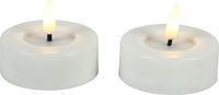 Countryfield Maxi bougie chauffe-plat cire Ø6,7CM LED ro Lyonie s2 blanc