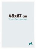 Your Decoration - Cadre photo 48x67 cm - Aluminium - Blanc brillant - Kent