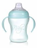Nûby ID69002 lekvrije drinkbeker, 240 ml, vanaf 6 maanden, transparant
