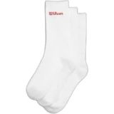 Wilson Crew Logo Sokken 3 Eenheden Wit EU 35-37 Man