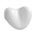 WENKO Tropic White Polyurethaan hoofd- en nekkussen, 25 x 11 x 20,5 cm, wit