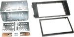 Audi panneau 2-DIN adapté pour Audi A6 C5 (4B Facelift) 1997-2005 - Couleur : Noir