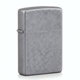 Zippo Stormaansteker - Armor antiek zilver, basismodel - Navulbaar - Herbruikbaar - Windbestendig design - Geschenkdoos - Made in USA