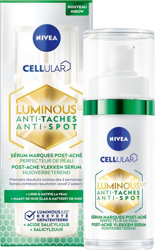 NIVEA Cellular LUMINOUS630 Anti-Spot Post-Acne Vlekken Serum - 30ml