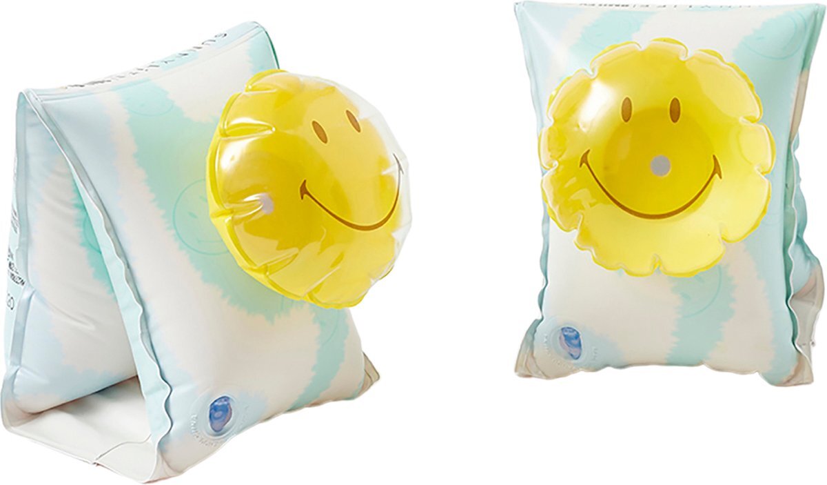 Sunnylife - Zwembandjes Smiley - 3/6jr. - 16 x 22 x 18cm - max 30kg.